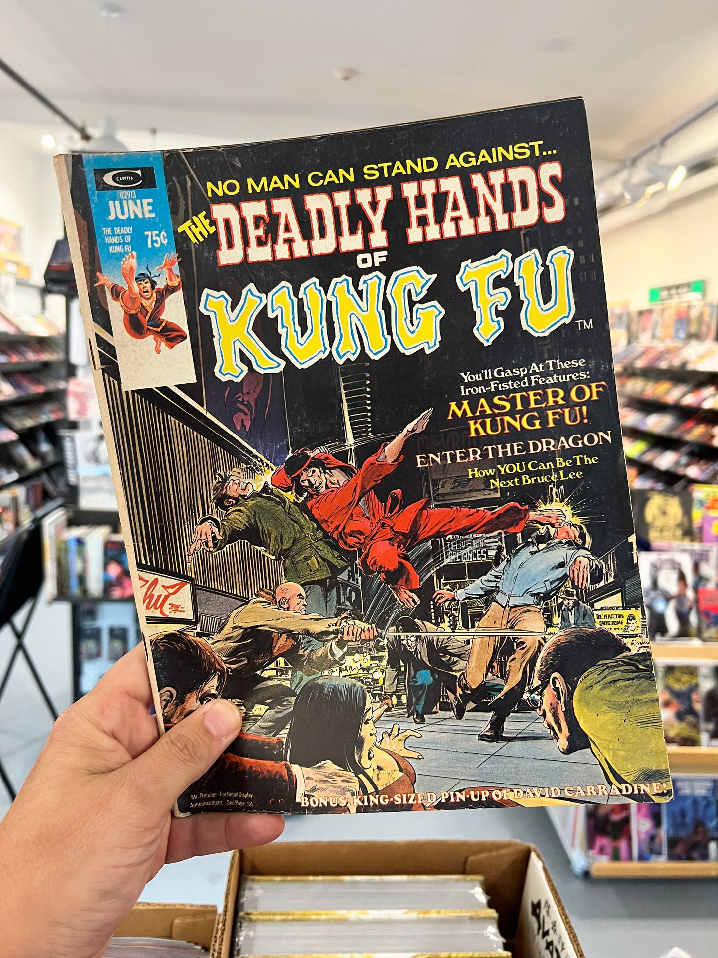 Deadly Hands of Kung Fu Magazine #1