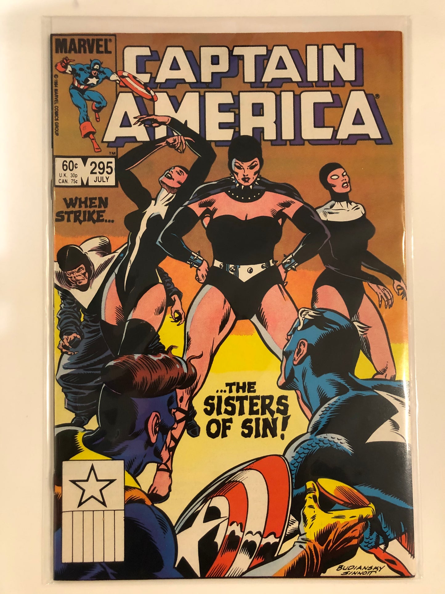 Captain America #295