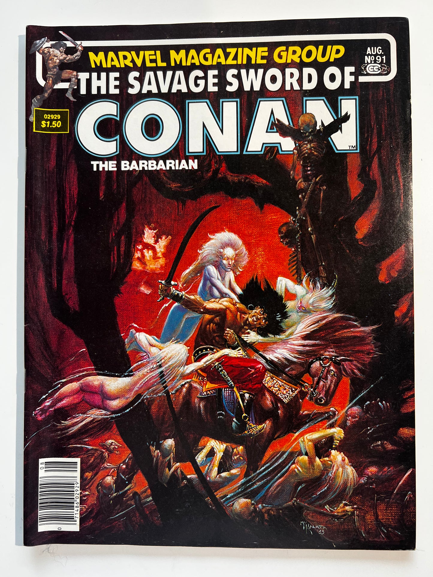 Savage Sword of Conan #91