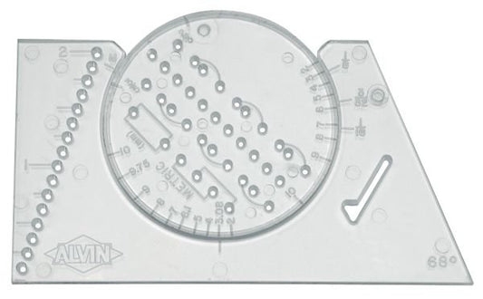 Alvin Letter Guide & Rule