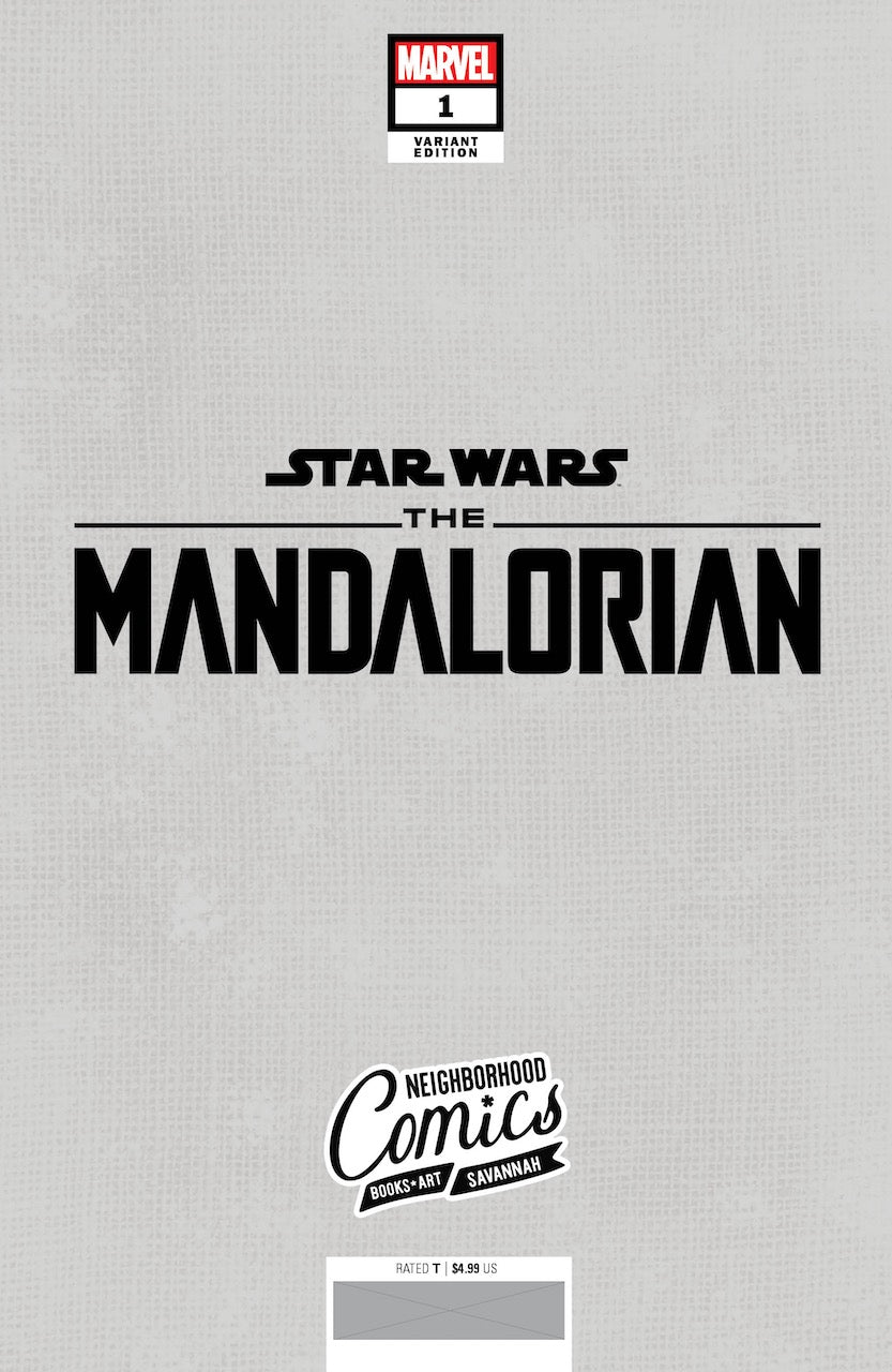 The Mandalorian #1 Neighborhood Comics Exclusive Variant Luke Ross Cover
