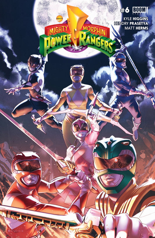 Mighty Morphin Power Rangers #6 Main Cover
