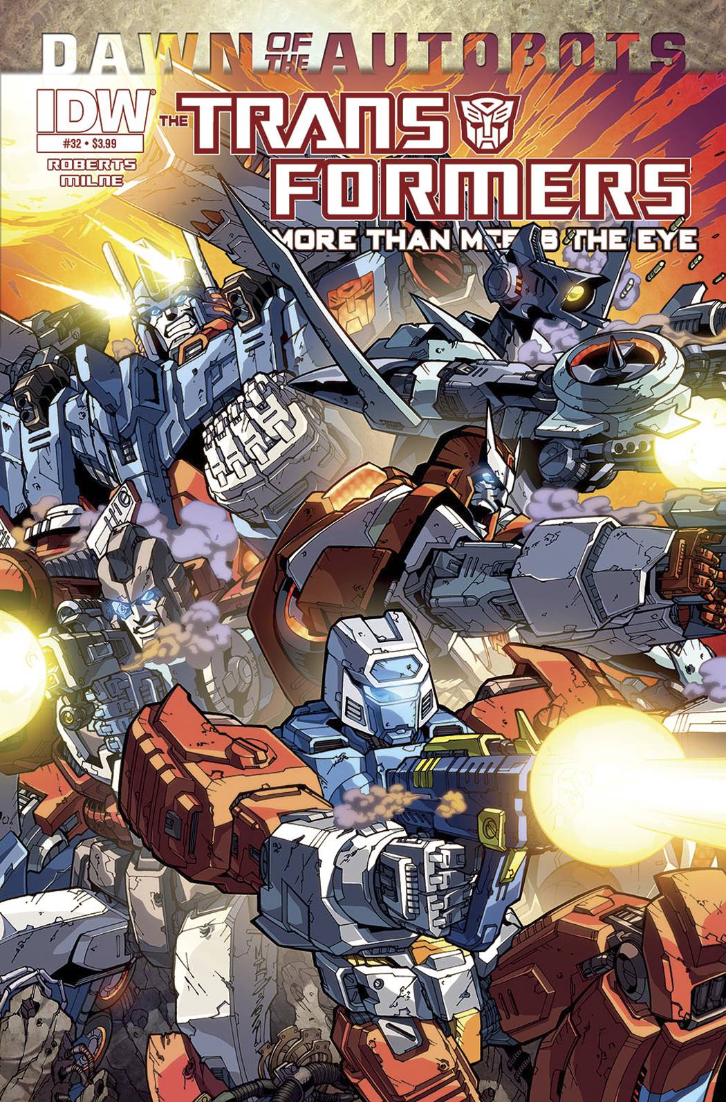Transformers More Than Meets Eye #32 Dawn of the Autobots